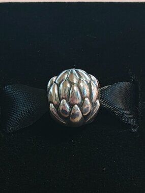 Authentic Pandora Lotus Flower Clip – 790995 Sterling Silver (Retired) RARE